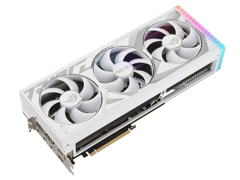 Asus ROG Strix GeForce RTX 4090 24GB GDDR6X White OC Edition Graphics Card