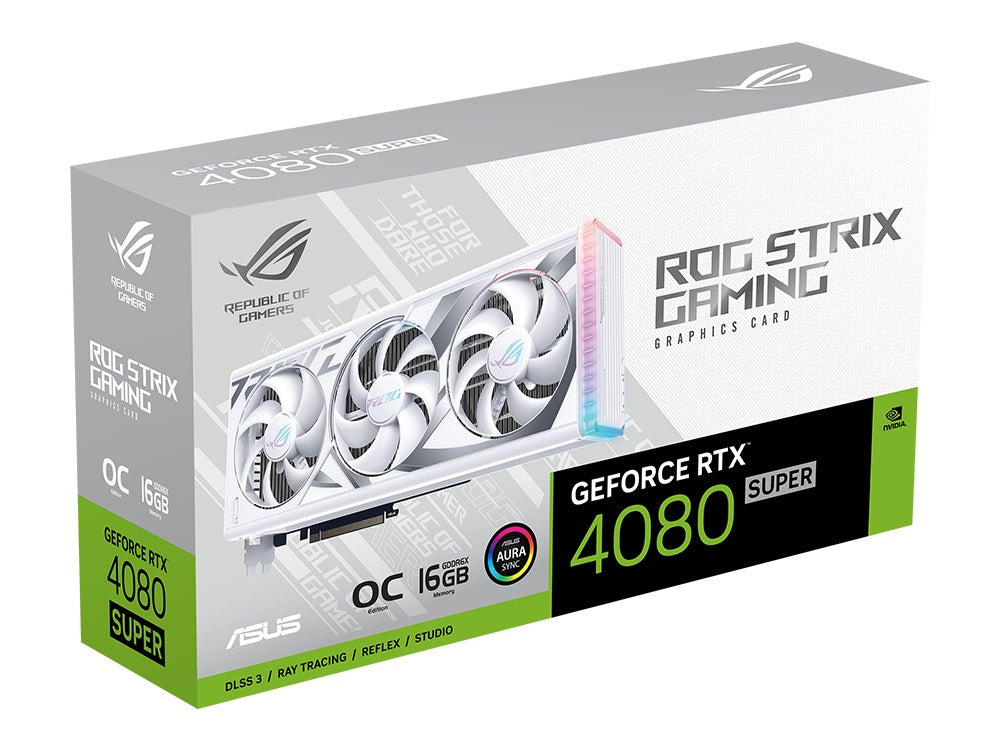 ROG Strix GeForce RTX 4080 Super 16GB GDDR6X White OC Edition